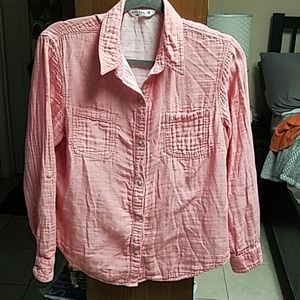 Pink Riders by Lee Button Down Shirt
